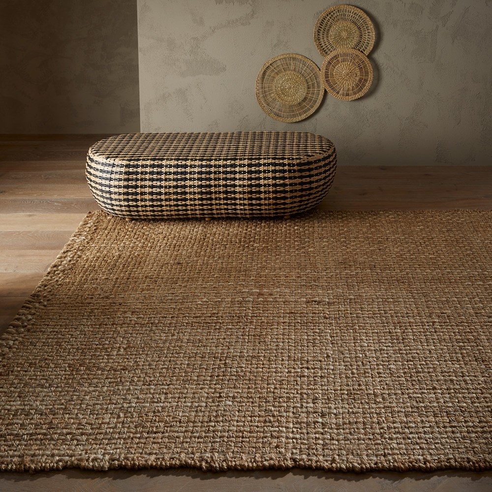 Naturals Basket Jute & Cotton Flatweave Rug